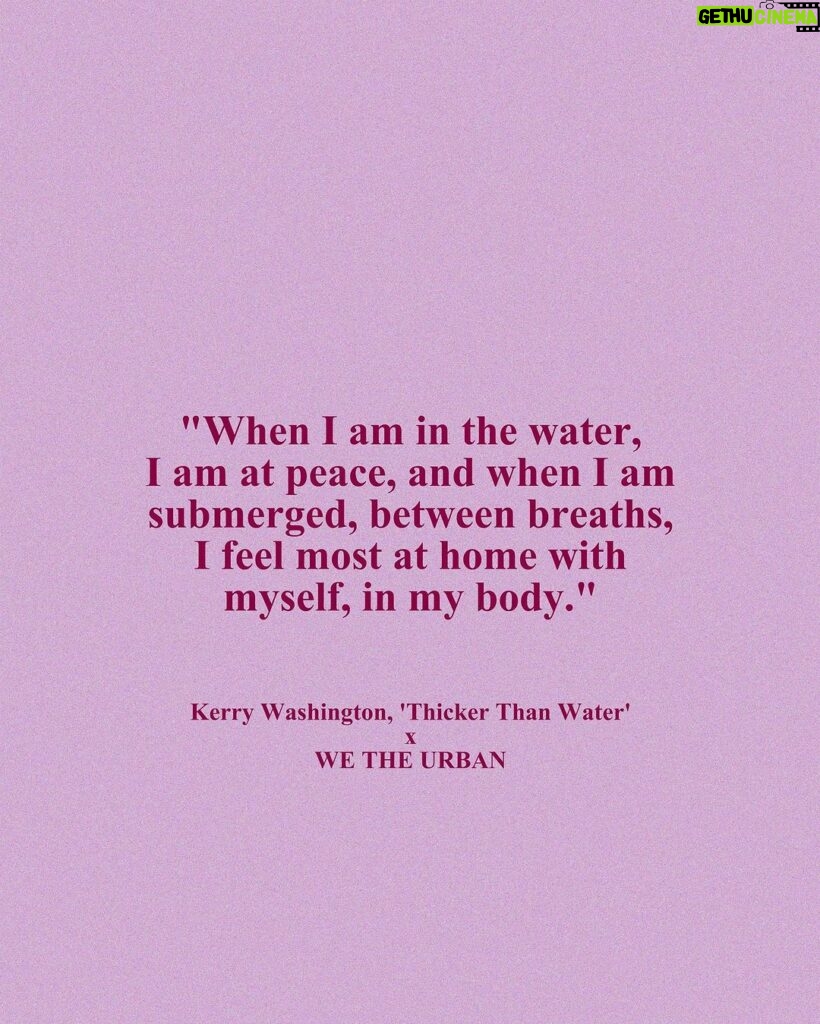 Kerry Washington Instagram - Today, the incomparable @KerryWashington joins us to share nine beams of wisdom from her beautifully intimate memoir, 'Thicker than Water.' This is a must-read for anyone who has ever asked themselves”: “Who Am I?” “What is my truest and most authentic self?” or “How do I find a deeper sense of connection and belonging?” Within its pages, Kerry bares her soul, recounting moments that tore her identity apart, and the revelations that pieced it back together. Guided by mentors, and fortified by self-belief, she stepped into stardom, political advocacy, and, above all, deep self-understanding. It's not just a memoir, but a blueprint for anyone seeking clarity in their own stories. As we navigate our own paths, may her journey of rediscovery and resilience remind us all of the power within, the strength of authenticity, and the undeniable beauty of self. Don't miss out; grace your bookshelf and spirit with 'Thicker than Water.’ Find out where at kerrywashingtonbook.com 🧡