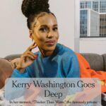 Kerry Washington Instagram - “I always had this nagging sense that there was something fraudulent about (my life). I didn’t quite know myself well enough.” Thank you @nytimes @lizegan3. I’m so grateful that you gave me the space to reflect and share about the crazy intimate process of writing #ThickerThanWater ♥️🌊 ♥️🌊 ♥️🌊