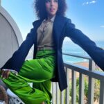 Kerry Washington Instagram - Press by the water for #ThickerthanWater 💚🌊