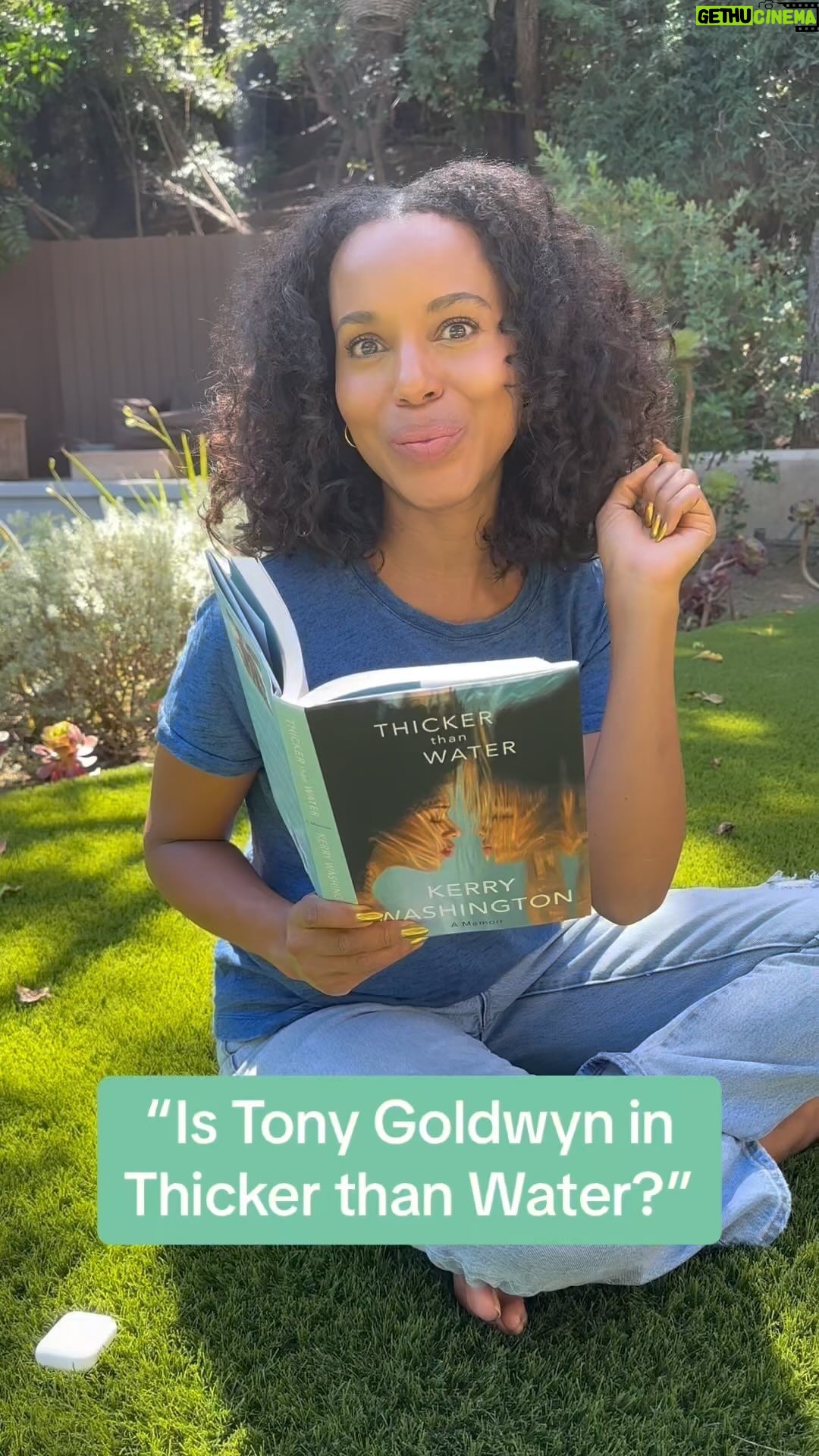 Kerry Washington Instagram - I guess you’ll have to read to find out 😉