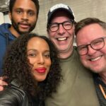 Kerry Washington Instagram - As a @smartless fan…I had to make sure I made to see @seanhayes in Goodnight Oscar while I was in New York! And I made SURE to go backstage. 🤣 I had to. Because what I saw was a brilliant performance that absolutely redefined what I thought was humanly possible on the stage. Sean, your portrayal of Oscar Levant is astounding. I feel lucky that I got to witness it! Congratulations on a phenomenal run!!!! Bellasco Theater