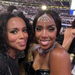 Kerry Washington Instagram - This is why we live, sweet moment like this 🎶. THANK YOU @beyonce! 👽🪩🐝#renaissance #beyday SoFi Stadium