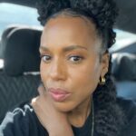 Kerry Washington Instagram - Feeling my #thickerthanwater glam today 🌊😍