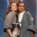 Kerry Washington Instagram – All you need is love and I LOVE ME SOME @drewbarrymore ❤️ 💛 THANK YOU @drewbarrymoreSHOW for having me on to chat about #ThickerThanWater!!!!! Link in bio to watch!!!! 🙏🏾