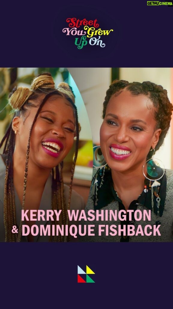 Kerry Washington Instagram - Representation matters ✨@domfishback @officialtlc New episode of #StreetYouGrewUpOn out now!