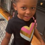 Keshia Knight Pulliam Instagram - Wait until the happy dance at the end!!! My baby was so excited about me braiding her hair & getting beads on the end that she had to FaceTime her GaGa. Now I have to figure out how to do a heart shaped braid… 🤦🏾‍♀️😂❤️