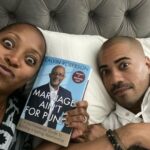 Keshia Knight Pulliam Instagram – Congratulations on your book #MarriageAintForPunks @iamcalvinroberson !!! 

True story… @mrbradjames & I first met Pastor Cal while filming @lifetimetv ‘s Pride & Prejudice Atlanta… This was also where Brad wooed his way into my heart with a box of Krispy Kreme donuts!! 😂😜