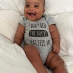 Keshia Knight Pulliam Instagram - I little morning Sonshine for your timeline!! Thank you Auntie Saki for my onesie ❤️ #KnightJames #Love