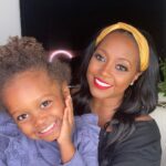 Keshia Knight Pulliam Instagram - Who else can relate?!?! Working from home in these pandemic streets... Good Lawd!!!! Ella said not today Mommy... when you can’t beat them, join them!! 🤷🏾‍♀️😂 #MomLife