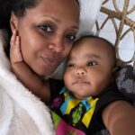 Keshia Knight Pulliam Instagram – Morning cuddles with Bubba. I remember when Sissy was this little… Now she is a big girl!! I’m going to enjoy these free cuddles as long as they last!! 🥰 #HappyFriday