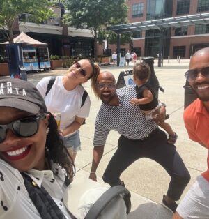 Keshia Knight Pulliam Instagram - Knight & Deuce 
out in these ATL Streets!! #GoBraves