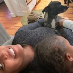 Keshia Knight Pulliam Instagram - Cuddle time before bed… 🥰