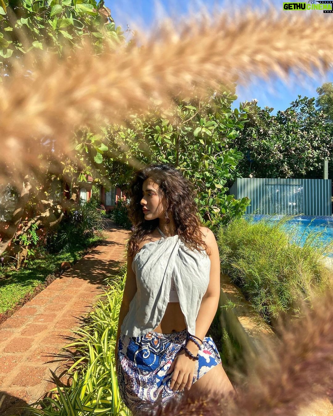 Ketika Sharma Instagram - “The magic isn’t in the big moments, the big events, the big achievements. The true magic of life is in the mundane. In the little moments. The morning hug, the first coffee, the sunrise. It’s the chat with a friend you didn’t expect to run into. It’s the beautiful view out the window and the warm sun on your face. It’s the home-cooked meal made with love, the goodnight text, and the early night snuggled in a warm bed. When you look back on your life it’s these little moments that you’ll be replaying in your memories and longing for more of. It’s these little moments that are the real magic. The real magic is in the everyday.” - LISA BUSCOMB 🙌🏼 Stunning pictures by @shazzalamphotography ✨ Also I’m obsessed with @habitus.goa 🫶 #blessed #gorgeous #mornings #gratitude