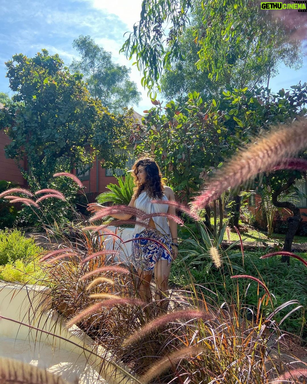 Ketika Sharma Instagram - “The magic isn’t in the big moments, the big events, the big achievements. The true magic of life is in the mundane. In the little moments. The morning hug, the first coffee, the sunrise. It’s the chat with a friend you didn’t expect to run into. It’s the beautiful view out the window and the warm sun on your face. It’s the home-cooked meal made with love, the goodnight text, and the early night snuggled in a warm bed. When you look back on your life it’s these little moments that you’ll be replaying in your memories and longing for more of. It’s these little moments that are the real magic. The real magic is in the everyday.” - LISA BUSCOMB 🙌🏼 Stunning pictures by @shazzalamphotography ✨ Also I’m obsessed with @habitus.goa 🫶 #blessed #gorgeous #mornings #gratitude