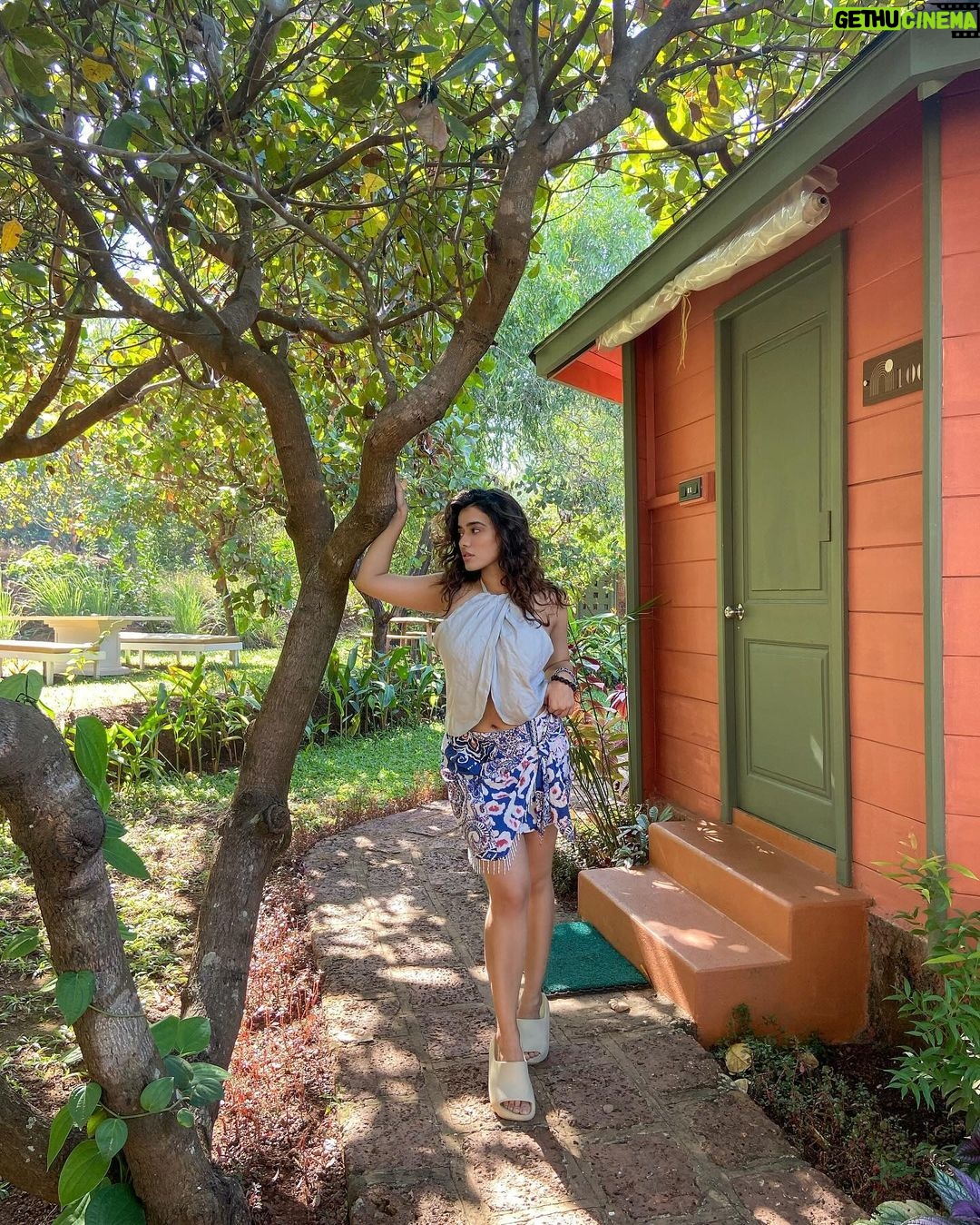 Ketika Sharma Instagram - “The magic isn’t in the big moments, the big events, the big achievements. The true magic of life is in the mundane. In the little moments. The morning hug, the first coffee, the sunrise. It’s the chat with a friend you didn’t expect to run into. It’s the beautiful view out the window and the warm sun on your face. It’s the home-cooked meal made with love, the goodnight text, and the early night snuggled in a warm bed. When you look back on your life it’s these little moments that you’ll be replaying in your memories and longing for more of. It’s these little moments that are the real magic. The real magic is in the everyday.” - LISA BUSCOMB 🙌🏼 Stunning pictures by @shazzalamphotography ✨ Also I’m obsessed with @habitus.goa 🫶 #blessed #gorgeous #mornings #gratitude