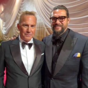 Kevin Costner Instagram - The Mariner meets Aquaman 🌊🐟