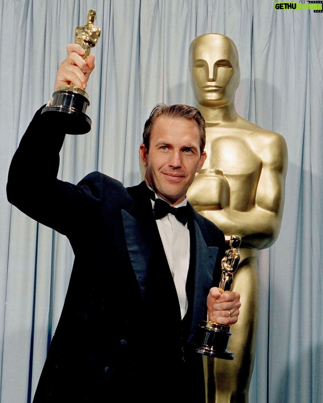 Kevin Costner Instagram - I have a lot of special memories of the Oscars, but nothing tops this night in 1991 with Dances With Wolves. Really excited to be at the @theacademy Awards presenting this weekend. Good luck to all the nominees—savor this tremendous recognition!