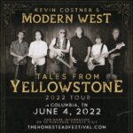 Kevin Costner Instagram - Surprise! The band and I are hitting the road again. We’ll see you in Columbia, TN for @thehomesteadfestival on June 4th! Get tickets at the link in bio.