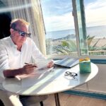 Kevin Costner Instagram - Perfect little writing staycation at the wonderful Georgian Hotel in Santa Monica. @thegeorgian