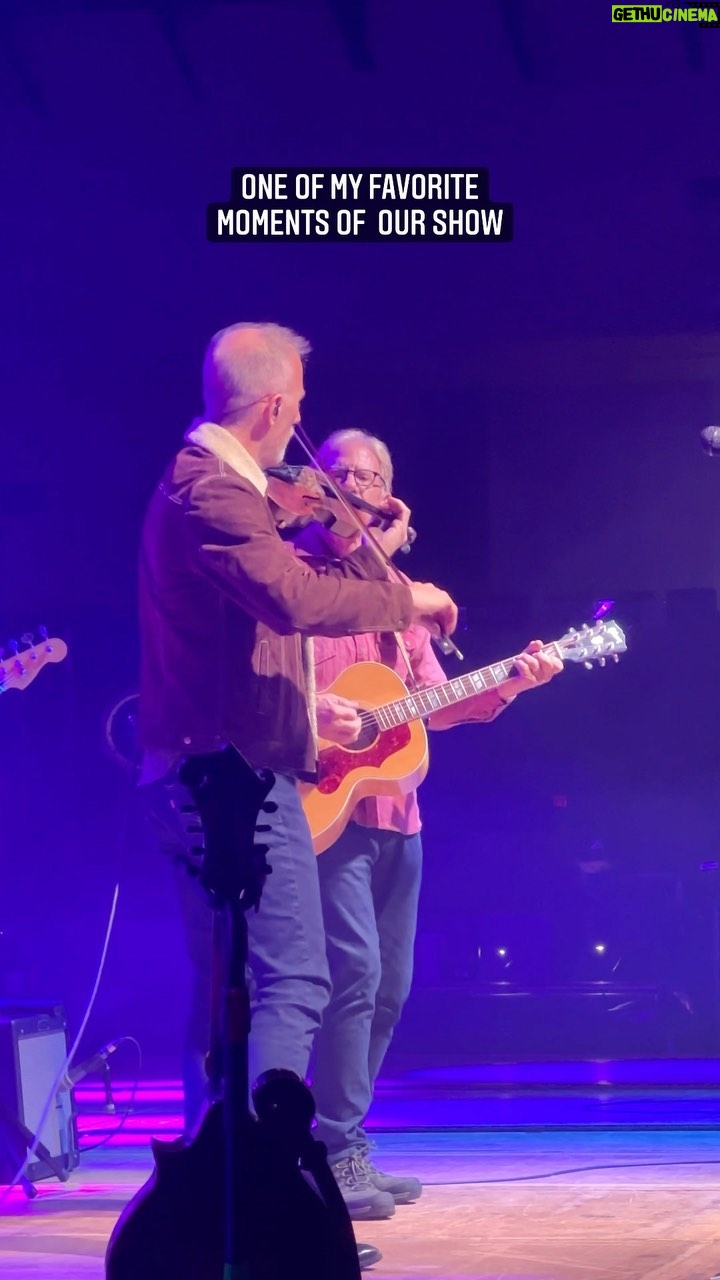 Kevin Costner Instagram - Matt Combs burning up that fiddle 🔥🎻 #TalesFromYellowstone