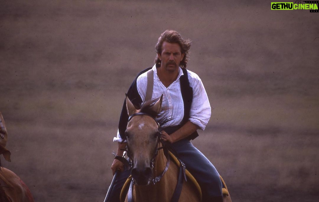 Kevin Costner Instagram - There’s nothing like riding a horse. Completely liberating. I’m lucky that it’s sometimes part of the job for me #TBT