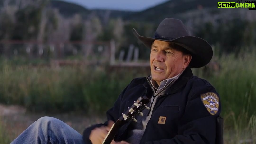 Kevin Costner Instagram - The story behind #HeavensGate—a song that seems to be a fan favorite from the new album #TalesFromYellowstone. Tell me in the comments what songs you're enjoying most! Stream #TalesFromYellowstone and check out more behind the song videos by visiting the link in my bio!