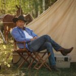 Kevin Costner Instagram - You don't want to miss tonight's @yellowstone. You might just catch a song from #TalesFromYellowstone! Watch it on @paramountnetwork at 9/8c and let me know if you hear the song!
