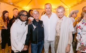 Kevin Costner Instagram - Happy weekend, guys. It’ll be hard for me to beat the incredible time we had last weekend with @one805sb, supporting the vital first responders of our area. 

They’ve seen us through some tremendously difficult times, and it felt great to be a part of helping our community come together to celebrate their efforts.