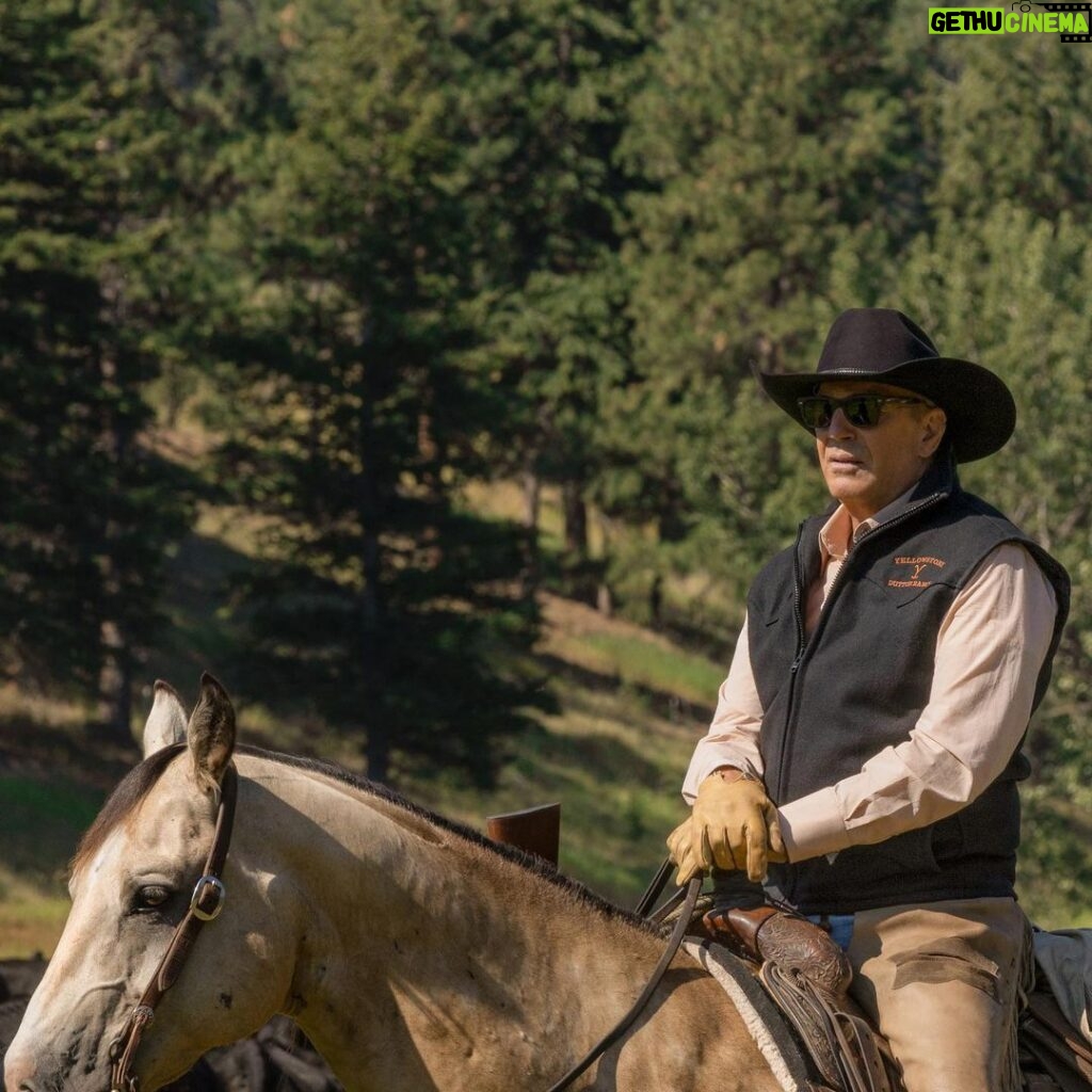 Kevin Costner Instagram - Thank you to the @goldenglobes for the nomination. And to the @yellowstone team, who continue to make John Dutton a character that keeps us all on our toes.