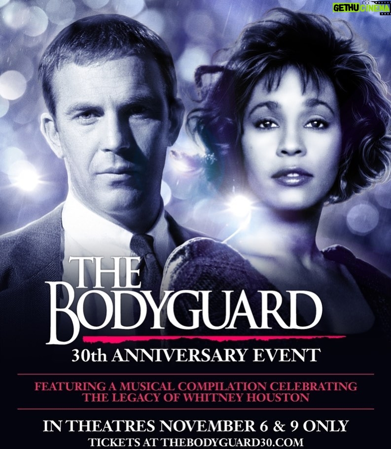 Kevin Costner Instagram - The Bodyguard is back in theaters today! Who’s going?
