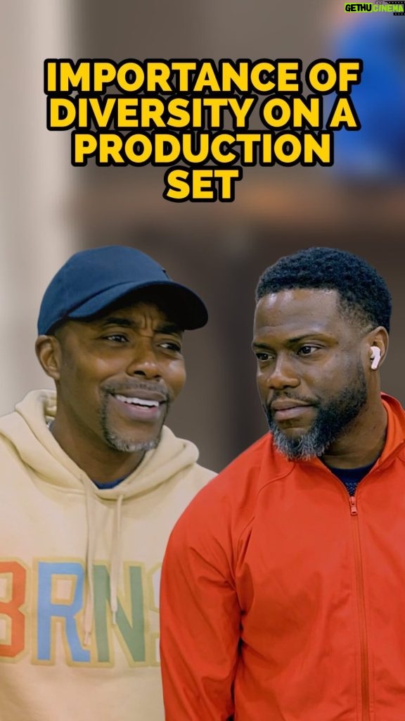 Kevin Hart Instagram - On this last day of Black History Month @kevinhart4real and I discuss the very serious topic of diversity on set. I’m serious about it. Kevin is, well…Kevin. #BlackHistoryMonth #BHM