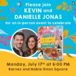 Kevin Jonas Instagram - Who’s in NYC on July 17th?? @daniellejonas and I will be hosting a book signing for our new @penguinkids book “There’s A Beach In My Bedroom” at the Union Square @barnesandnoble! Get tickets now 🏝️