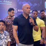 Kevin Levrone Instagram - Shaaboom Tour Chennai India 🇮🇳 @ss_fitness_solution #levrone #levronesupplements #levronesignatureseries #oneloveonelife Chennai, India