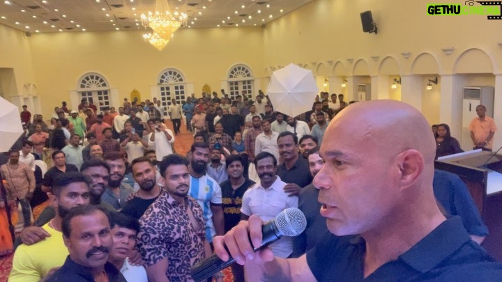 Kevin Levrone Instagram - Shaaboom Tour Chennai India 🇮🇳 @ss_fitness_solution #levrone #levronesupplements #levronesignatureseries #oneloveonelife Chennai, India