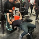 Kevin Levrone Instagram - Atmosphere filled with visionary @gabelevrone putting in work. Captured by @flicksbyroy Dojo @360fitperformance Top Tier Columbia