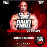 Kevin Levrone Instagram - 🚨 KEVIN LEVRONE PANEL 🚨 Do not miss Kevin Levrone’s panel LIVE on the Arnold Expo stage this Saturday! This event is FREE with the purchase of a Saturday expo ticket. Grab your tickets NOW via the link in bio! *Timings may be subject to change* NEC Birmingham