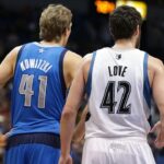 Kevin Love Instagram – Of all the greats I watched growing up – Dirk has had the biggest influence on my career. My Dad had the foresight – I can remember him saying “this rookie on Dallas is the future of the NBA.” A 7-footer who could stretch defenses, rebound, post you up and shoot over you, put the ball on the floor when necessary, and dominate the game inside and out. I was on the wrong side of a lot of those buckets. Trail 3’s, free throw line “Dirk spot” finishes, and ofcourse — the iconic fade. 

Being a big that can shoot has allowed me to change and adapt in a game that has become reliant on not only pace, but the space needed to operate in todays current NBA. Dirk changed a lot of peoples idea of the modern big man. I wouldn’t be headed into year 16 if not for Dirk’s influence and helping take the game to where it is today. My deepest gratitude to a legend that will live on forever!

Congratulations @swish41 and to all the 2023 @hoophall inductees. With respect and admiration. 🤝🏻 Basketball Hall of Fame