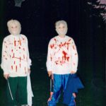 Kevin Love Instagram - Halloween Circa 1997 - budget Jason Voorhees 🔪 Camp Crystal Lake