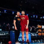 Kevin Love Instagram - From the very beginning 🔗 @dbrady25 Madison Square Garden