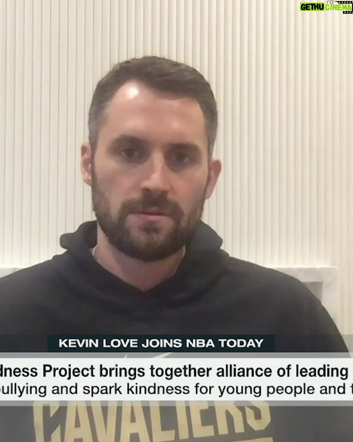 Kevin Love Instagram - Kevin Love joined NBA Today to discuss his role with @thechoosekindnessproject and the importance of valuing your mental health.