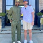 Kevin Love Instagram - Cameroon’s Finest!!! @lucmbahamoute 🇨🇲 +16 years since our Final Four run together - the brotherhood is stronger than ever. Southampton, New York
