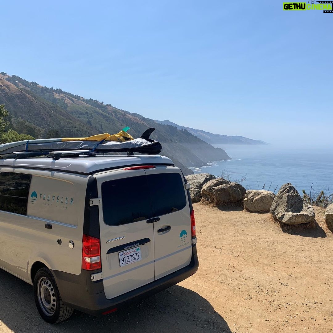Kevin McKidd Instagram - Wow this trip is just something else! Thanks to @traveler_surf_club !! Julie great seeing you today , Katie thanks for making me so welcome in Santa Cruz ! Thad , your the man and showed me the right spots and made me feel welcomed - your all just great ! I'll be back for sure !!! On the road again heading south 🤙 #solosurftrip - finally but MOST importantly Thankyou to my amazing wife Arielle - you supported me doing this for myself even tho I was reluctant to - your amazing and I love you endlessly! Rent the @sandy_traveler_van !! You won't regret it !
