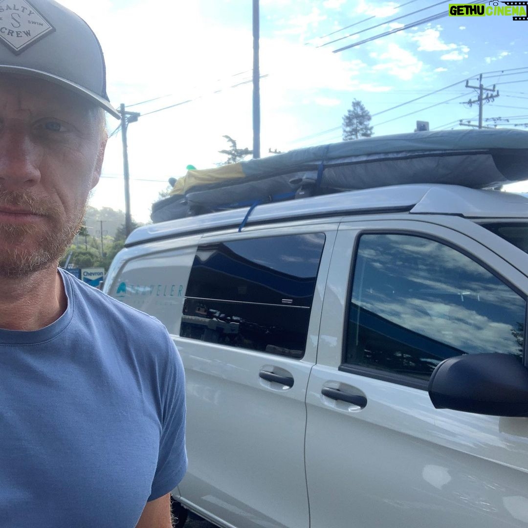 Kevin McKidd Instagram - Wow this trip is just something else! Thanks to @traveler_surf_club !! Julie great seeing you today , Katie thanks for making me so welcome in Santa Cruz ! Thad , your the man and showed me the right spots and made me feel welcomed - your all just great ! I'll be back for sure !!! On the road again heading south 🤙 #solosurftrip - finally but MOST importantly Thankyou to my amazing wife Arielle - you supported me doing this for myself even tho I was reluctant to - your amazing and I love you endlessly! Rent the @sandy_traveler_van !! You won't regret it !