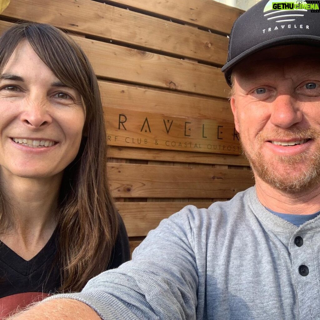 Kevin McKidd Instagram - Wow this trip is just something else! Thanks to @traveler_surf_club !! Julie great seeing you today , Katie thanks for making me so welcome in Santa Cruz ! Thad , your the man and showed me the right spots and made me feel welcomed - your all just great ! I'll be back for sure !!! On the road again heading south 🤙 #solosurftrip - finally but MOST importantly Thankyou to my amazing wife Arielle - you supported me doing this for myself even tho I was reluctant to - your amazing and I love you endlessly! Rent the @sandy_traveler_van !! You won't regret it !