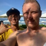 Kevin McKidd Instagram - @manuelbdb18 and me heading out for our #dawnpatrol #surfsession a great guide , coach and man. DM him for lessons and coaching. There are many beac h clubs for @puntamita members - this one is right on 2 great surf spots - 1 left , 1 A frame. @casabrisapuntamita @howelltalentrelations @puntamita Punta Mita