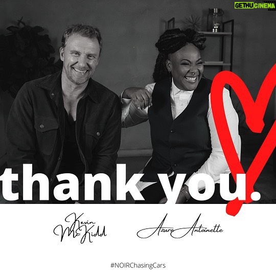 Kevin McKidd Instagram - Look who stopped by work today! @hello_azureantoinette! We made a little thank you Video to say thank you for all the streams for our Chasing Cars collaboration in support of Black Lives Matter and the @noir2020exp! Thank you all so much, Azure and I will come up with something cool to celebrate with you all safely. Until then, stay safe and hang in there! S/O @NathanielHunt_ thanks bud for the vid and so good to see you! @kmckonline