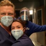 Kevin McKidd Instagram - Here it is ! Bands back together with photo bomb Sean !!! @greysabc @caterinascorsone