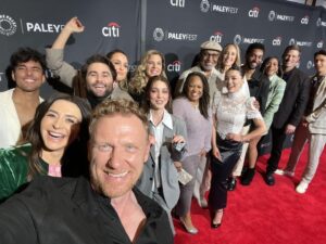 Kevin McKidd Instagram - @greysabc #paleyfestival  you’re welcome !