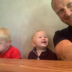 Kevin McKidd Instagram - Random Sunday shot to spread happiness- cute little munchkins xx love em so much - have a peaceful and healing Sunday everyone