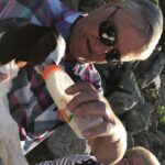 Kevin McKidd Instagram - Obligatory pic of dad feeding a baby goat - a kid to be exact ;)) the OG and best McKidd of them all - I love you dad happy Father's Day xxx